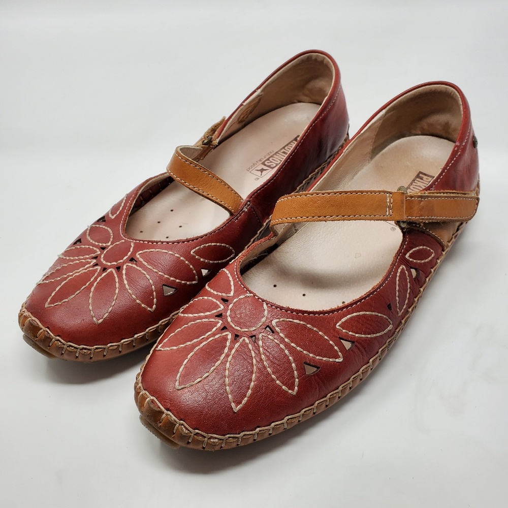 Anthropology Pikolinos Jerez Mary Jane Shoes